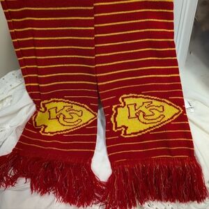 KC Chiefs Scarf. Kansas City Football